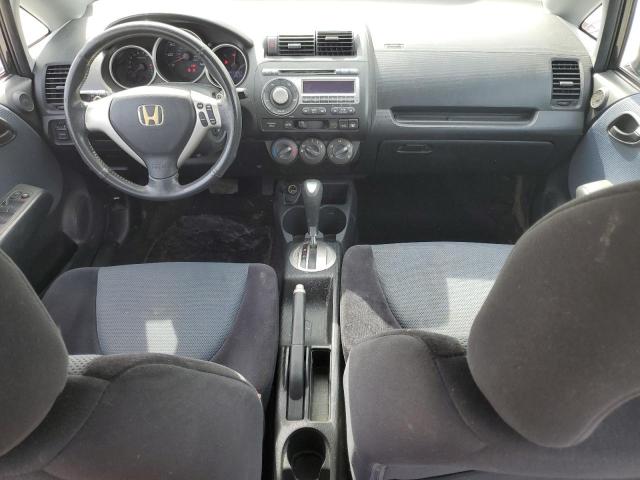 JHMGD386X7S063746 - 2007 HONDA FIT S შავი ფოტო 8