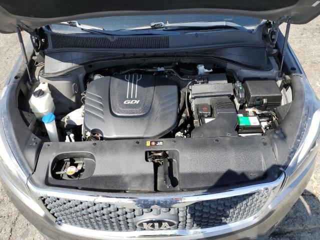 5XYPG4A55JG358590 - 2018 KIA SORENTO LX GRAY photo 11