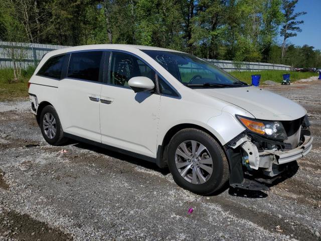 5FNRL5H41FB103747 - 2015 HONDA ODYSSEY EX WHITE photo 4