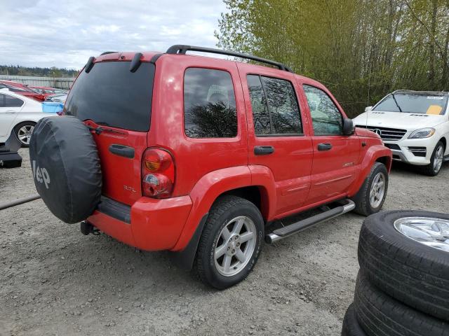 1J4GL58K13W556595 - 2003 JEEP LIBERTY LIMITED RED photo 3