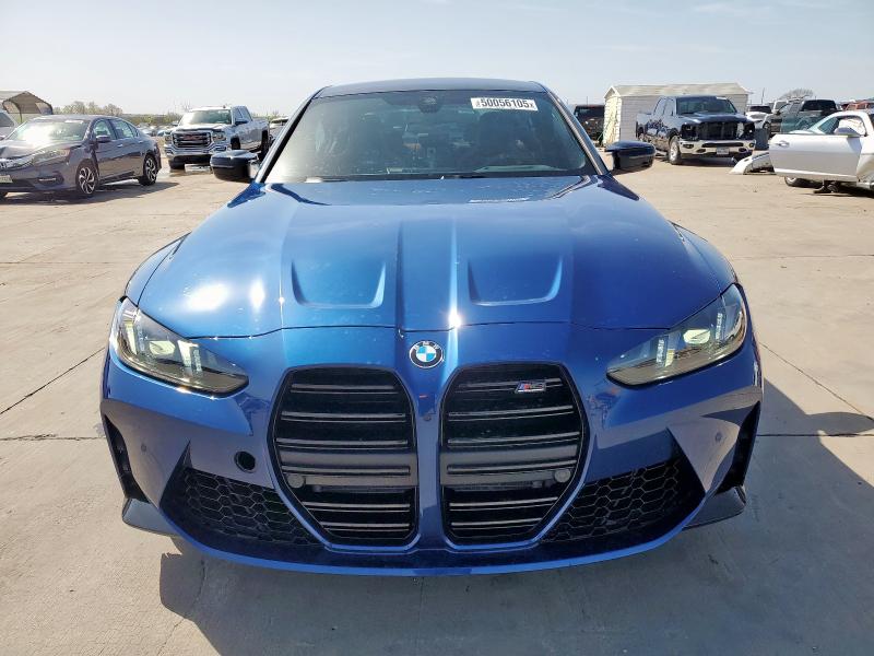 WBS23HJ05SFU04434 - 2025 BMW M3 COMPETITION BLUE photo 5