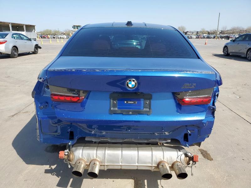 WBS23HJ05SFU04434 - 2025 BMW M3 COMPETITION BLUE photo 6