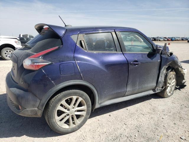 JN8AF5MR6GT604237 - 2016 NISSAN JUKE S BLUE photo 3