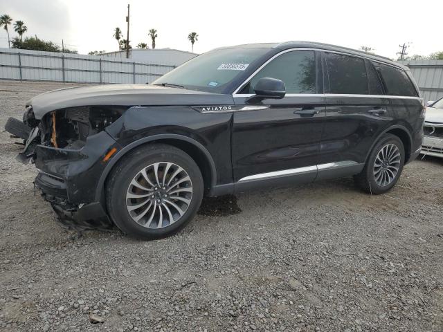 5LM5J7WC2PGL01182 - 2023 LINCOLN AVIATOR RESERVE BLACK photo 1
