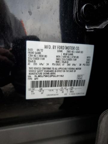 5LM5J7WC2PGL01182 - 2023 LINCOLN AVIATOR RESERVE BLACK photo 13