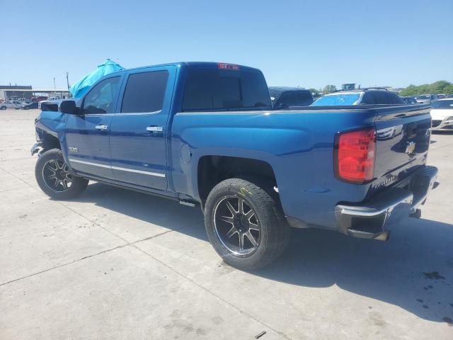 3GCPCSEJ2FG416669 - 2015 CHEVROLET SILVERADO C1500 LTZ BLUE photo 2