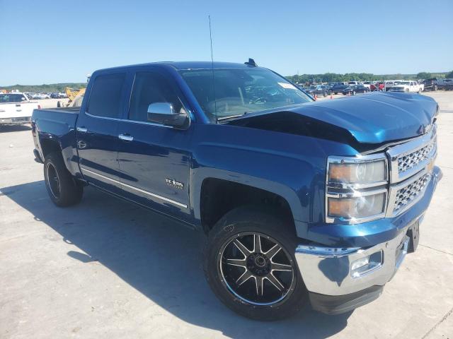 3GCPCSEJ2FG416669 - 2015 CHEVROLET SILVERADO C1500 LTZ BLUE photo 4