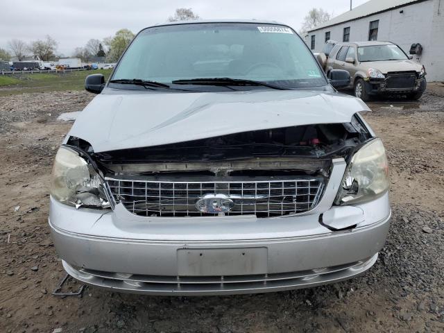 2FMZA52276BA05781 - 2006 FORD FREESTAR SEL SILVER photo 5