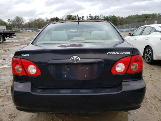 1NXBR32E15Z537187 - 2005 TOYOTA COROLLA CE BLACK photo 6