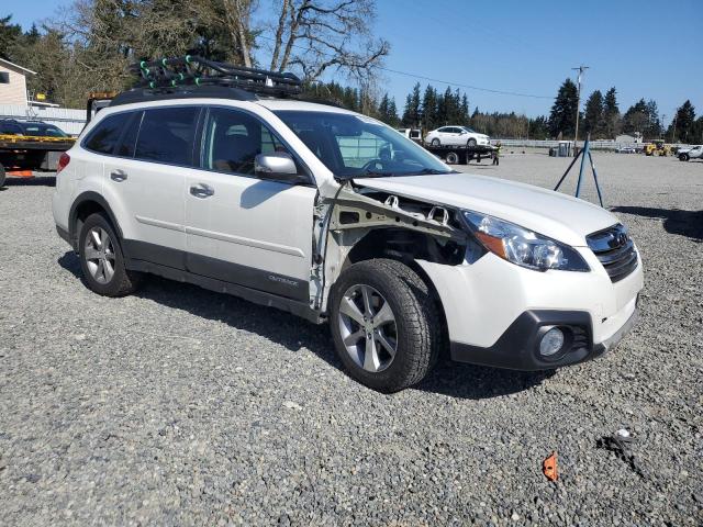 4S4BRDPCXE2219528 - 2014 SUBARU OUTBACK 3.6R LIMITED WHITE photo 4