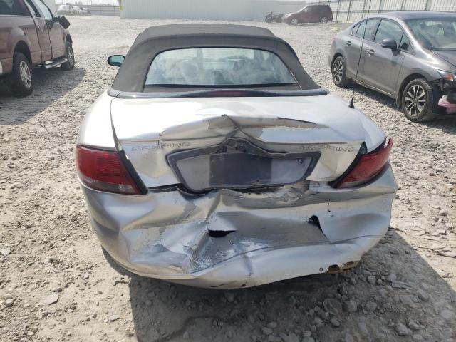 1C3EL55R65N628452 - 2005 CHRYSLER SEBRING TOURING SILVER photo 6