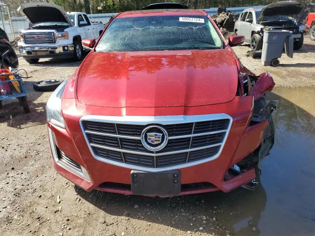 1G6AX5S39E0182098 - 2014 CADILLAC CTS LUXURY COLLECTION RED photo 5