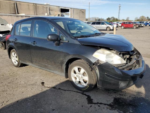 3N1BC13EX7L393079 - 2007 NISSAN VERSA S BLACK photo 4