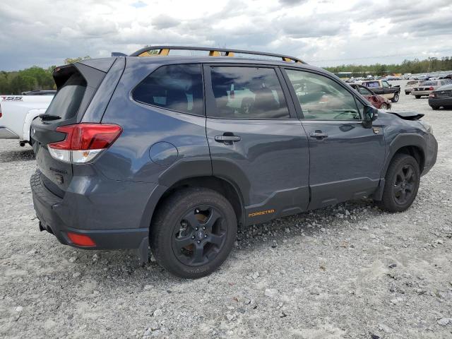 JF2SKAMC9NH432447 - 2022 SUBARU FORESTER WILDERNESS GRAY photo 3