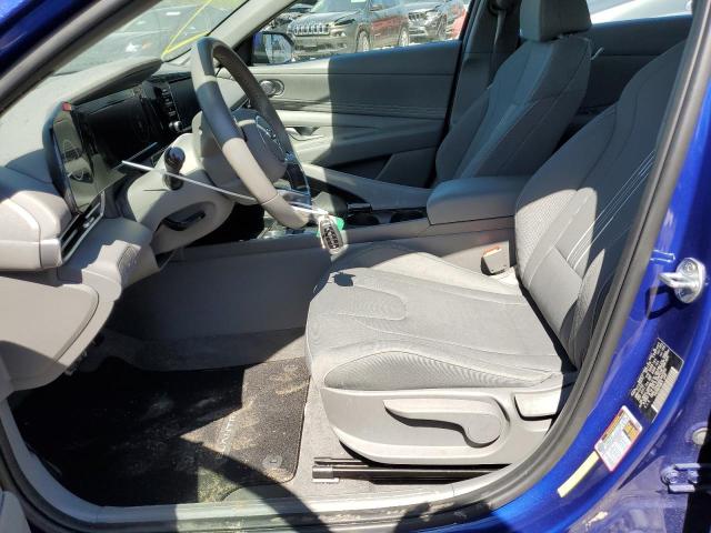 KMHLS4AG3NU342855 - 2022 HYUNDAI ELANTRA SEL BLUE photo 7