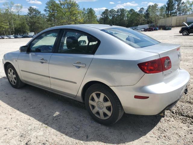 JM1BK12G161521315 - 2006 MAZDA 3 I SILVER photo 2