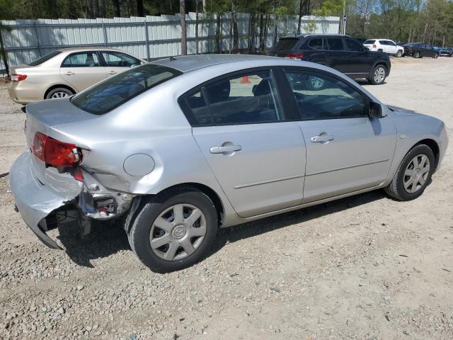 JM1BK12G161521315 - 2006 MAZDA 3 I SILVER photo 3