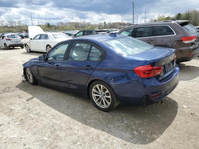 WBA8E5G57GNU21713 - 2016 BMW 320 XI BLUE photo 2