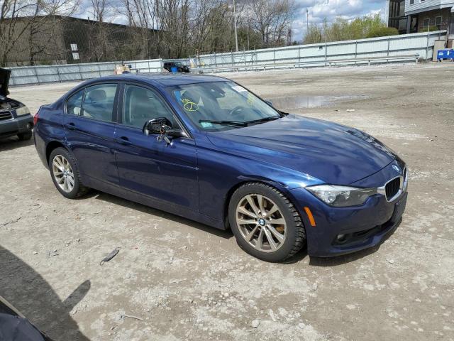 WBA8E5G57GNU21713 - 2016 BMW 320 XI BLUE photo 4