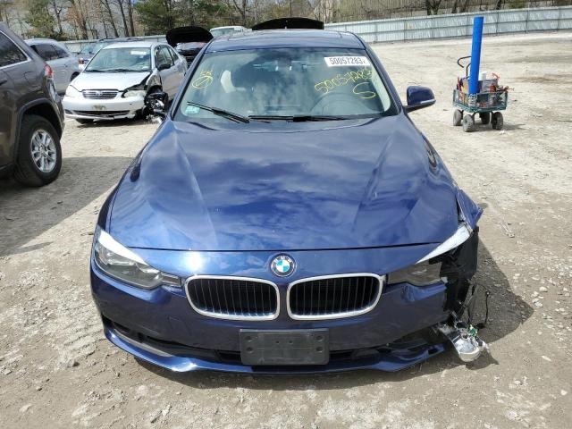 WBA8E5G57GNU21713 - 2016 BMW 320 XI BLUE photo 5