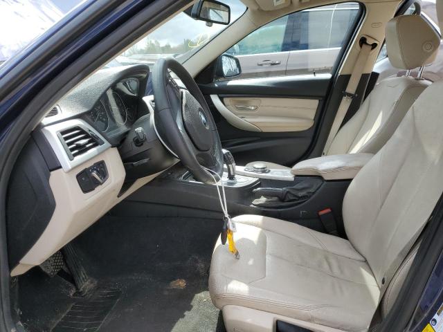 WBA8E5G57GNU21713 - 2016 BMW 320 XI BLUE photo 7
