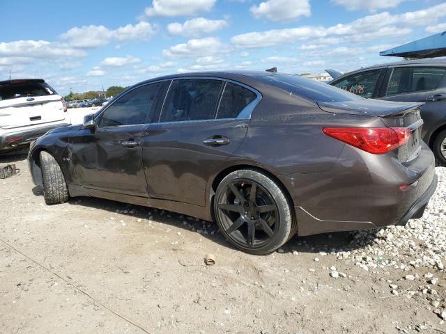 JN1FV7APXGM421150 - 2016 INFINITI Q50 RED SPORT 400 BLACK photo 2