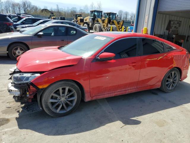 2HGFC1F71KH650192 - 2019 HONDA CIVIC EXL წითელი ფოტო 1