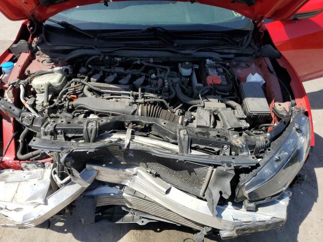 2HGFC1F71KH650192 - 2019 HONDA CIVIC EXL წითელი ფოტო 11