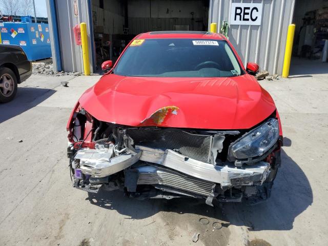 2HGFC1F71KH650192 - 2019 HONDA CIVIC EXL წითელი ფოტო 5