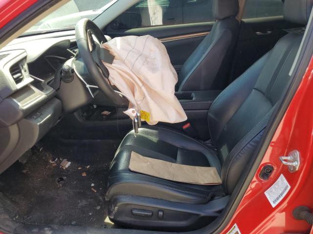 2HGFC1F71KH650192 - 2019 HONDA CIVIC EXL წითელი ფოტო 7