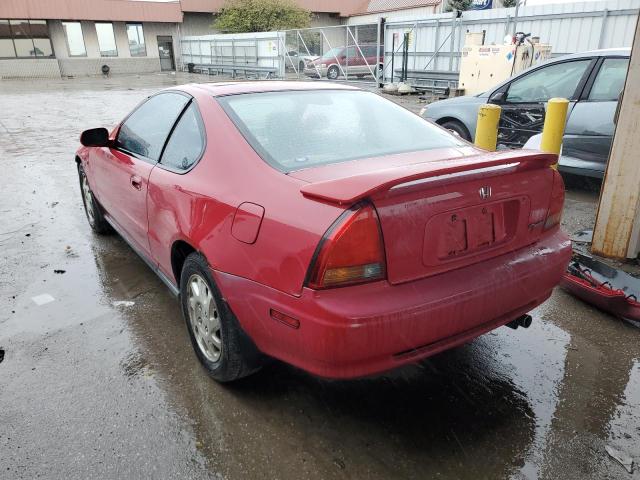 JHMBB2259SC002417 - 1995 HONDA PRELUDE SI RED photo 2