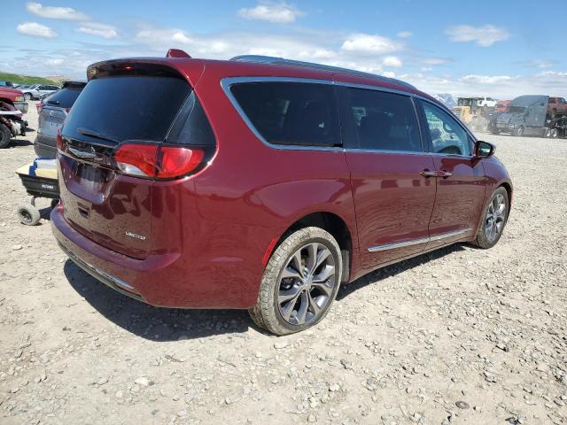 2C4RC1GG2HR803966 - 2017 CHRYSLER PACIFICA LIMITED BURGUNDY photo 3