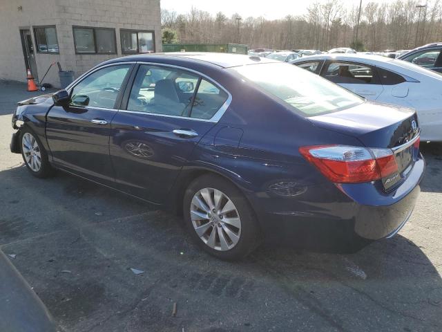 1HGCR2F83EA138548 - 2014 HONDA ACCORD EXL BLUE photo 2