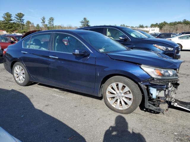 1HGCR2F83EA138548 - 2014 HONDA ACCORD EXL BLUE photo 4