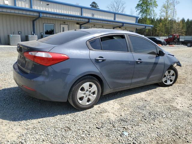 KNAFK4A64G5598523 - 2016 KIA FORTE LX CHARCOAL photo 3