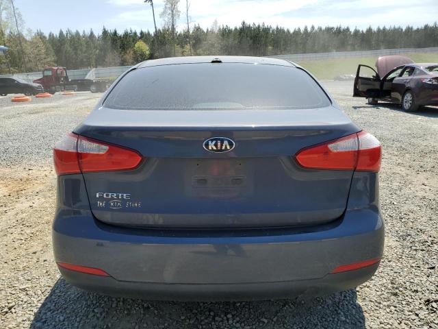 KNAFK4A64G5598523 - 2016 KIA FORTE LX CHARCOAL photo 6