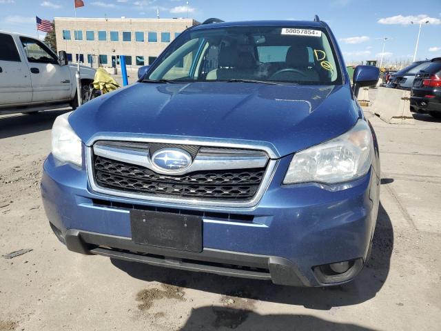 JF2SJAHC3FH456550 - 2015 SUBARU FORESTER 2.5I LIMITED BLUE photo 5