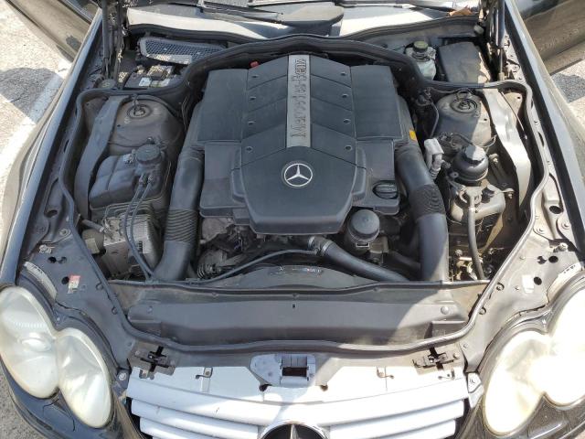 WDBSK75F13F036465 - 2003 MERCEDES-BENZ SL 500R BLACK photo 11