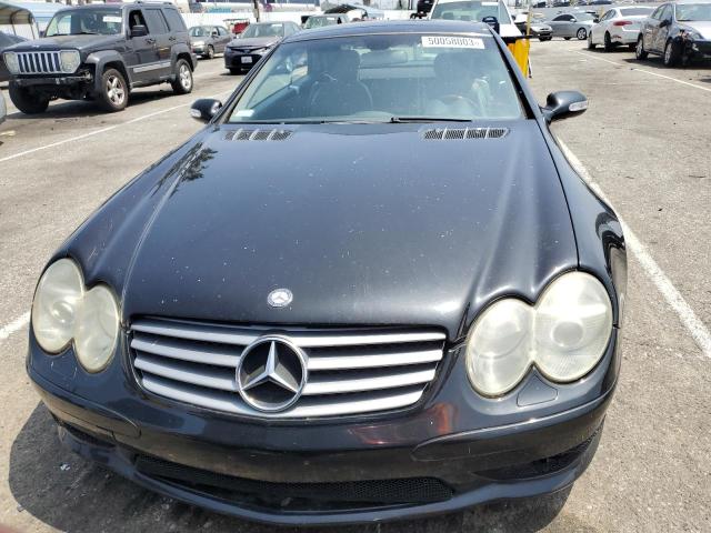 WDBSK75F13F036465 - 2003 MERCEDES-BENZ SL 500R BLACK photo 5