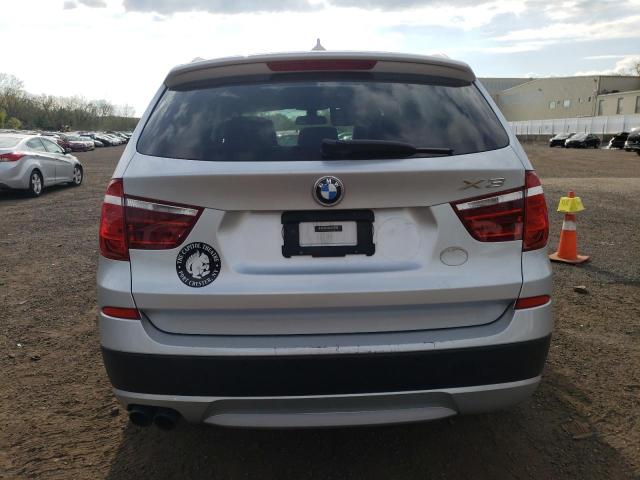 5UXWX7C5XBL730858 - 2011 BMW X3 XDRIVE35I SILVER photo 6