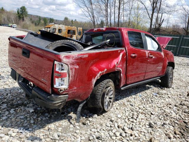 1GCGTEEN8M1296392 - 2021 CHEVROLET COLORADO ZR2 RED photo 3