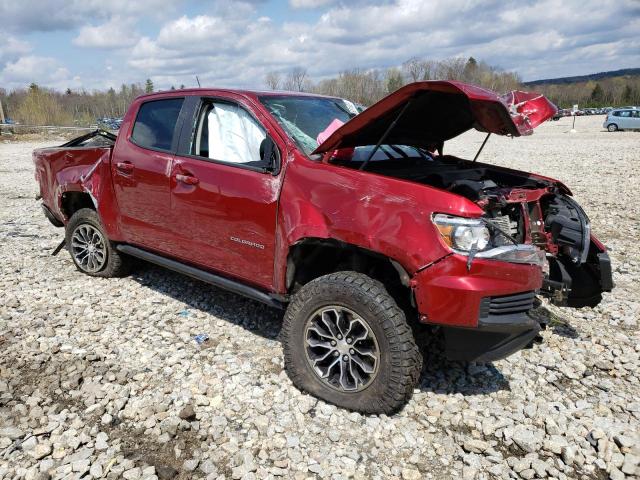 1GCGTEEN8M1296392 - 2021 CHEVROLET COLORADO ZR2 RED photo 4