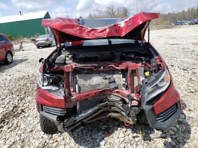 1GCGTEEN8M1296392 - 2021 CHEVROLET COLORADO ZR2 RED photo 5