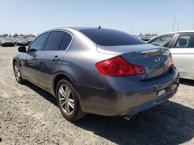 JN1CV6AR7FM651323 - 2015 INFINITI Q40 GRAY photo 2