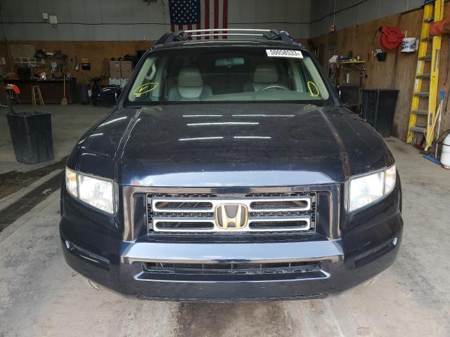 2HJYK16576H550687 - 2006 HONDA RIDGELINE RTL BLACK photo 5