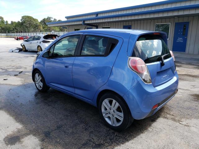 KL8CD6S9XDC531381 - 2013 CHEVROLET SPARK 1LT BLUE photo 2