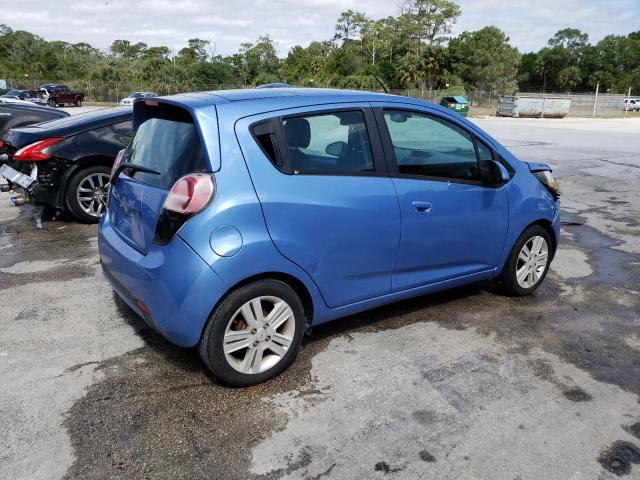 KL8CD6S9XDC531381 - 2013 CHEVROLET SPARK 1LT BLUE photo 3