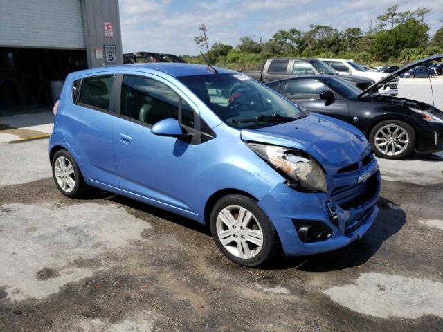 KL8CD6S9XDC531381 - 2013 CHEVROLET SPARK 1LT BLUE photo 4