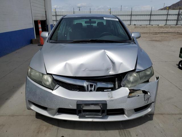 19XFA4F55AE000084 - 2010 HONDA CIVIC GX SILVER photo 5