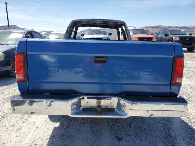 1B7FL23X3NS641015 - 1992 DODGE DAKOTA BLUE photo 6